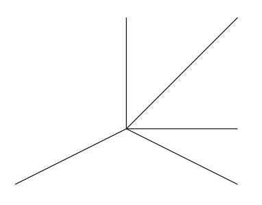 drawing a simple line using TikZ