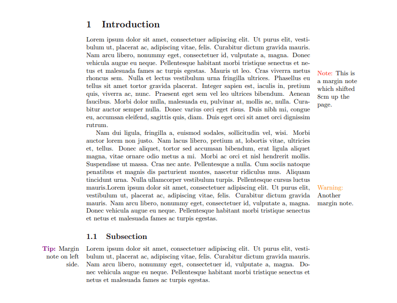 marginnote package example