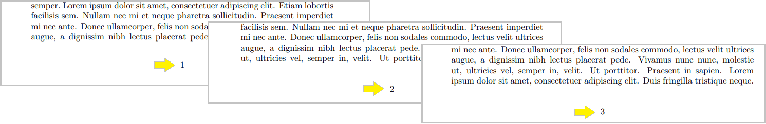 page numbering example