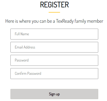 Sign Up Form